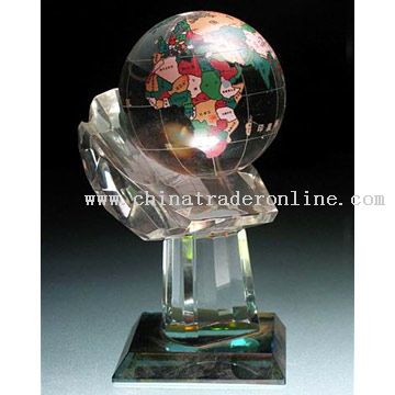 Crystal Globe from China