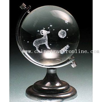 Crystal Globe from China