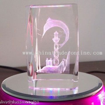 Crystal Inner Laser Carving