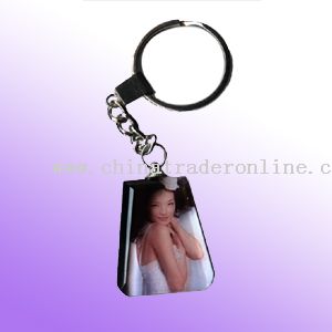 COLOR PRINTING KEYCHAIN