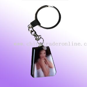 COLOR PRINTING KEYCHAIN from China