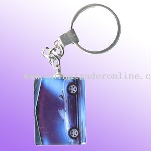 COLOR PRINTING KEYCHAIN from China