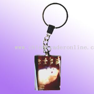 COLOR PRINTING KEYCHAIN from China