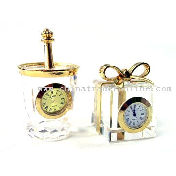 Crystal Mini Clock from China