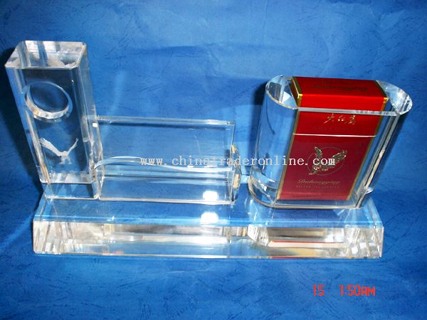 Crystal Pen Holder from China