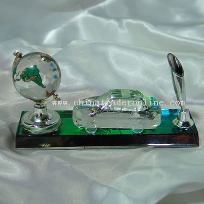 Crystal Pen holder Office Supplies