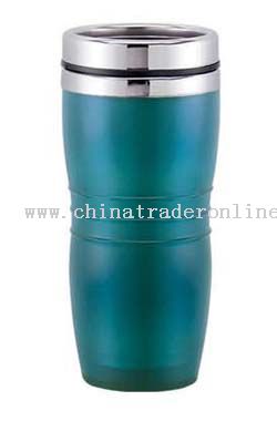 Outer shell Plastic & Inner Stainless Auto Mug