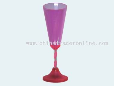 Light up champagne cup