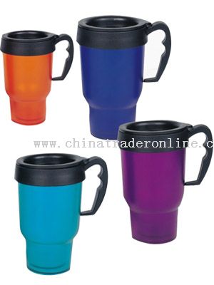 Double Wall Plastic Mug