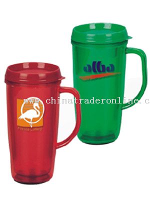 Double Wall Plastic Mug