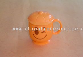 double color cartoon cup with cup