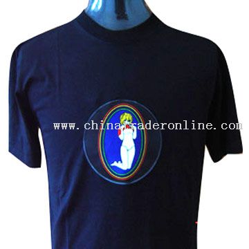 EL Flashing T-Shirt from China