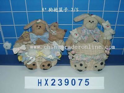 dogholdingbasket 2/s from China