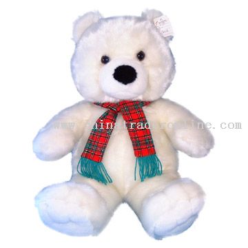 White Teddy Bear from China