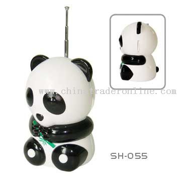 Cute Panda Radio from China