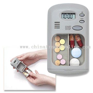 Electronic Pills Box with Timer Alarm from China