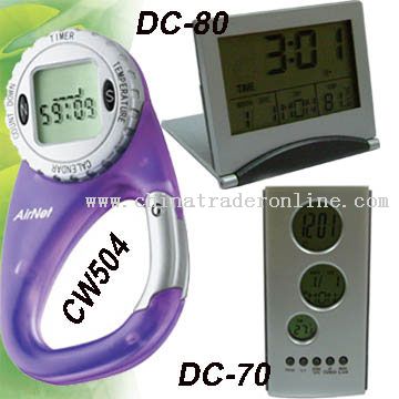 Multifunctional LCD Alarm Clock from China