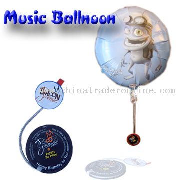 Musical Balloon from China