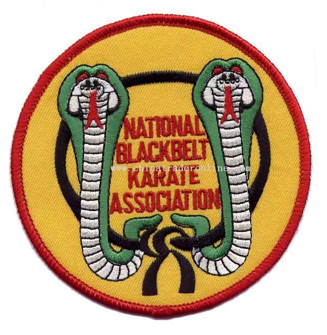 Embroidery Emblem Kickboxing