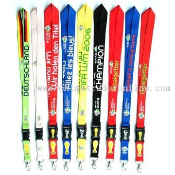 World Cup lanyard from China