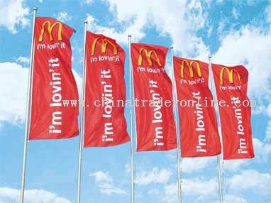 Advertising Flags (Horizontal & Vertical) from China