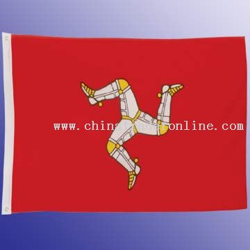 75D Polyester Flag With 75D Polyester And 2 Brass Grommets