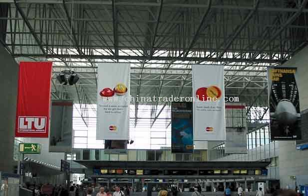 Advertising banners Indoor