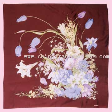 High quality 100% silk scraf from China