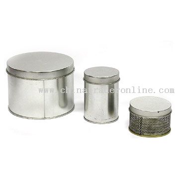 Round Tin from China