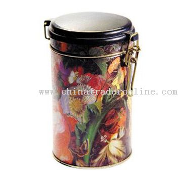 Round Tin Can from China