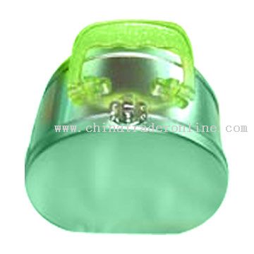 Tin Box with Clear Plastic Handle from China