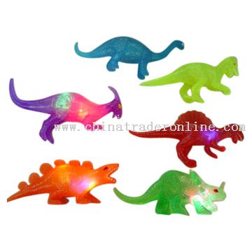 Flashing Dinosaurs