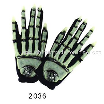 Halloween Glowing Glove from China