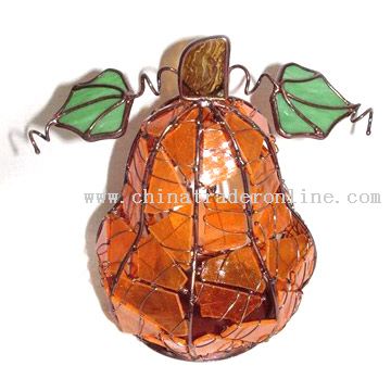 Halloween Pumpkin Candleholder from China