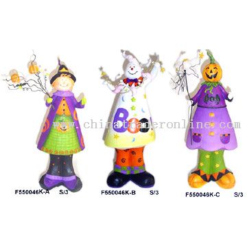 Polyresin Halloween Decorations from China