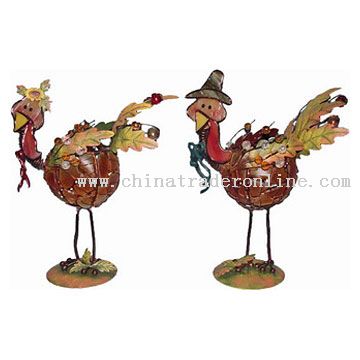 Turkey Candleholder For Stock Selling