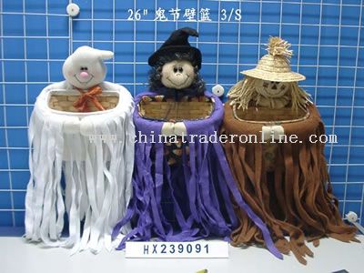 hallowmas wall basket 3/s from China