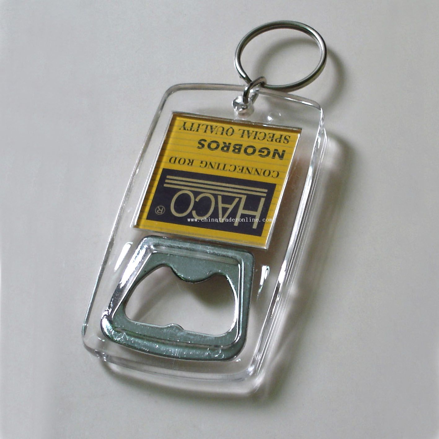 Acrylic opener with cover