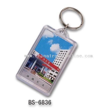 Advertising Acrylic Keychain