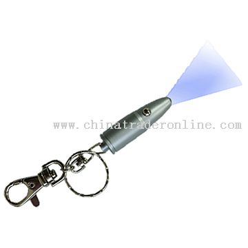 Bullet Shape Led Keychain from China