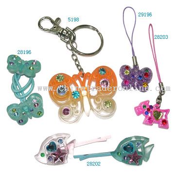 Key Chains & Hair Accessories