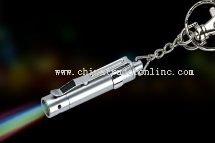 LED five color Led Torch with Keychain from China