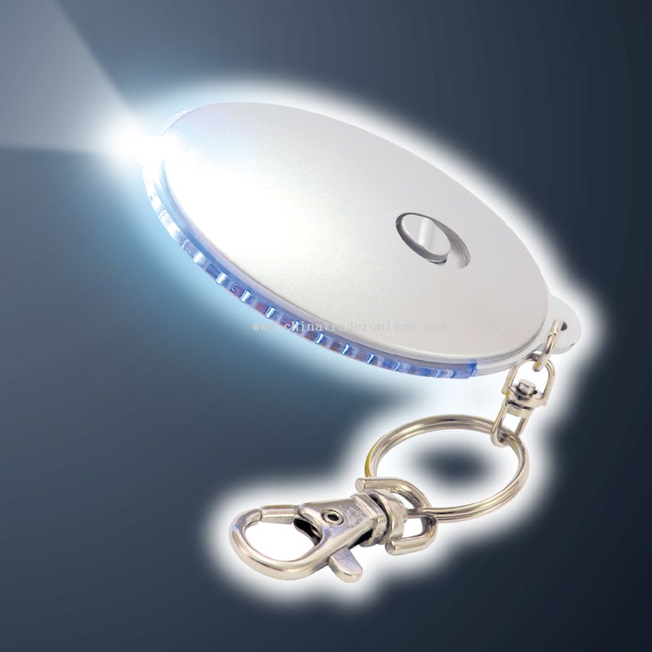 UFO Flashing Keychain from China