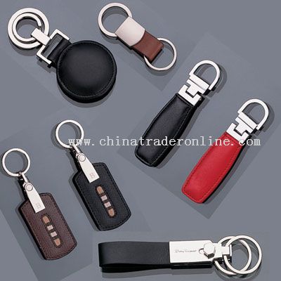 Leather Keychain from China