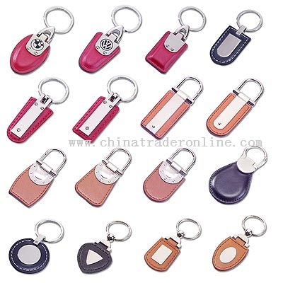 Leather Keychain from China