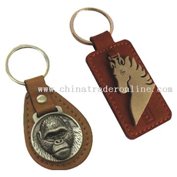 Leather Keychain from China
