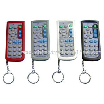 Mini Remote Controls with keychain from China