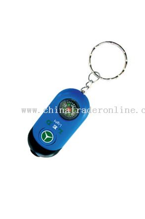 Money Detector Keychain with Compass