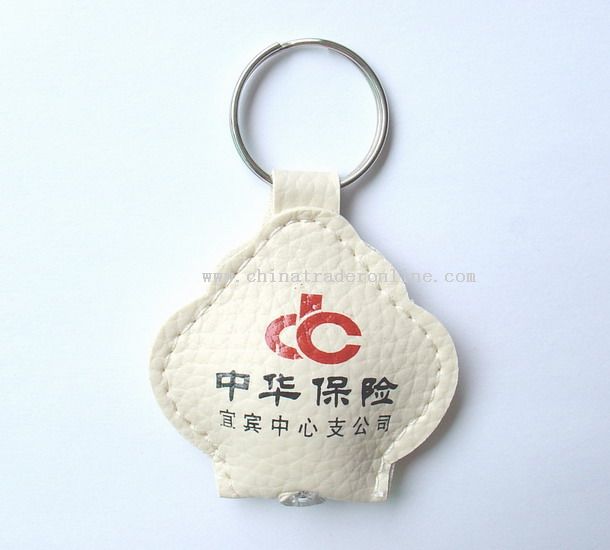 Leather Lights Keychain from China