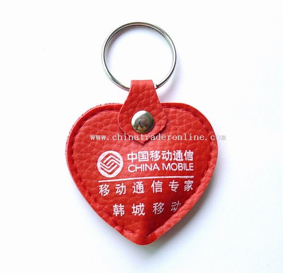 Leather Lights Keychain from China